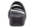 WOMEN'S CROCS BOCA STRAPPY WEDGE W BLK