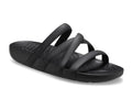 WOMEN'S CROCS SPLASH STRAPPY SANDAL BLACK