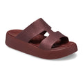 WOMEN'S CROCS Getaway Platform Glitter H-Strap Sandal