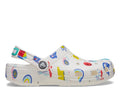 Kids Crocs Classic Doodle Print Clog Toddlers