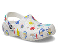 Kids Crocs Classic Doodle Print Clog Toddlers