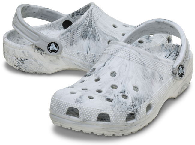 Kids' Crocs Classic Watercolor Marbled Clog