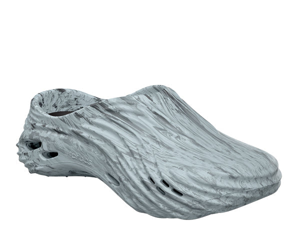 UNISEX CROCS ECHO WATERCOLOR MARBLED WAVE CLOG