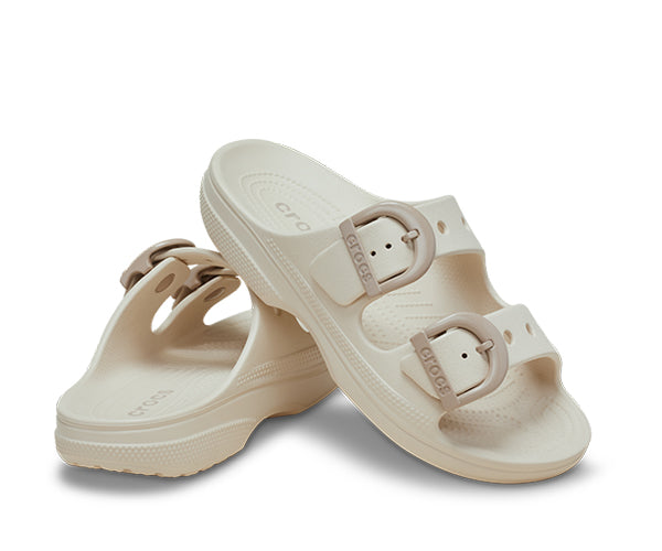 Women's Crocs Saturday Enamel Buckle Sandal