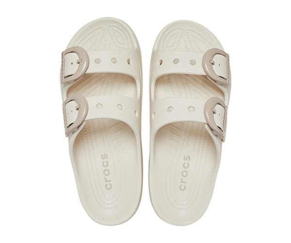 Women's Crocs Saturday Enamel Buckle Sandal