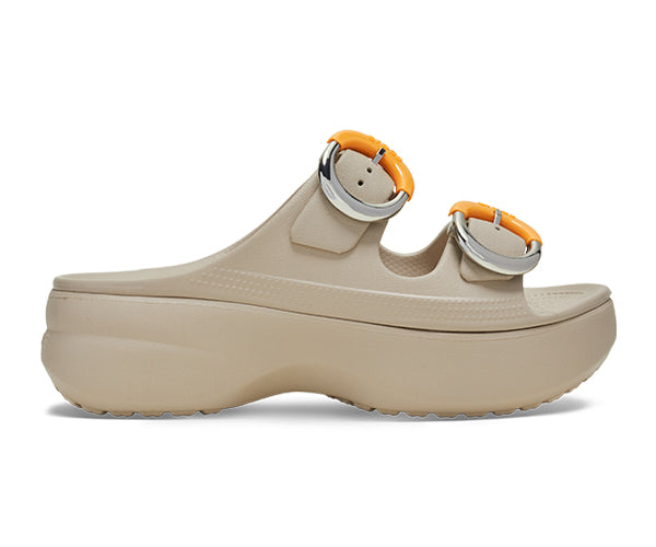 Women's Crocs Saturday Platform Dipped Buckle Sandal