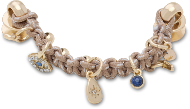Corded Evil Eye Chain