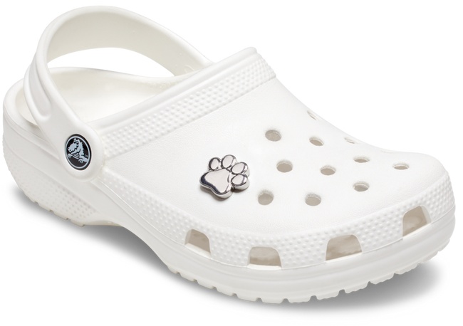 Silver Paw Print