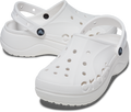 Women's Crocs Baya Platform Clogs - White