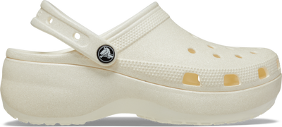 Women's Crocs Platform Glitter Clog