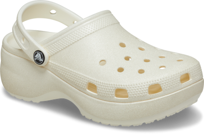 Women's Crocs Platform Glitter Clog