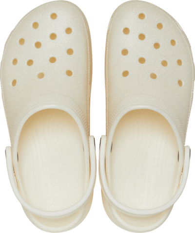 Women's Crocs Platform Glitter Clog