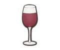 JIBBITZ™ CHARM WINE GLASS
